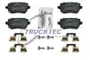 Комплект тормозных колодок, дисковый тормоз TRUCKTEC 0735138 (фото 1)