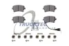 Комплект тормозных колодок, дисковый тормоз TRUCKTEC 0735239 (фото 1)