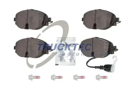 Комплект тормозных колодок, дисковый тормоз TRUCKTEC 0735257