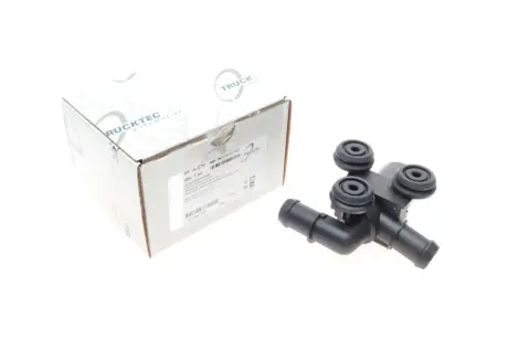 Кран пічки BMW 3 (E90)/X3 (E83)/X5 (E70)/X6 (E71/E72) 04-14 M57/N52/N55/N57 TRUCKTEC 08.19.270