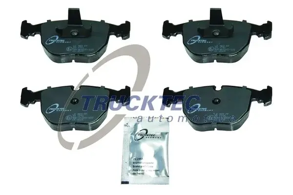 Комплект тормозных колодок, дисковый тормоз TRUCKTEC 0834100 (фото 1)