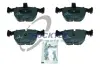 Комплект тормозных колодок, дисковый тормоз TRUCKTEC 0834100 (фото 1)