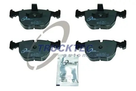 Комплект тормозных колодок, дисковый тормоз TRUCKTEC 0834100