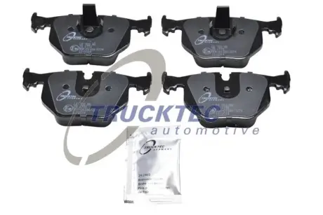 Комплект тормозных колодок, дисковый тормоз TRUCKTEC 0834102