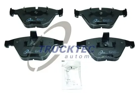 Комплект тормозных колодок, дисковый тормоз TRUCKTEC 0834104
