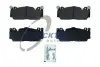 Комплект тормозных колодок, дисковый тормоз TRUCKTEC 0834175 (фото 1)