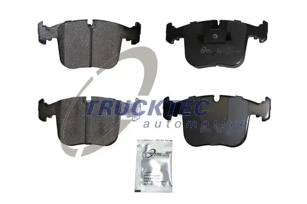 Комплект тормозных колодок, дисковый тормоз TRUCKTEC 0835044 (фото 1)