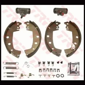 Колодки гальмівні, комплект TRW BK1009