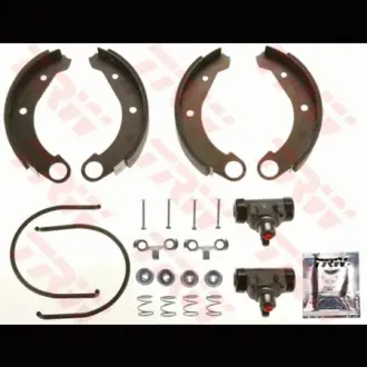 Колодки гальмівні, комплект TRW BK1110