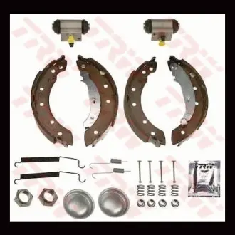Колодки гальмівні, комплект TRW BK1257