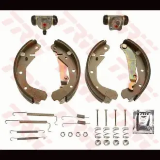 Колодки гальмівні, комплект TRW BK1608