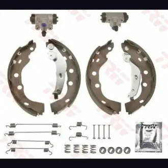 Колодки гальмівні, комплект TRW BK2937