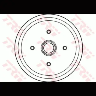 Барабан гальмівний TRW DB4028