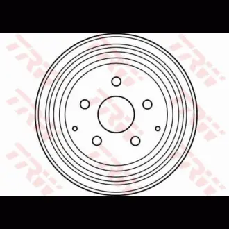 Барабан тормозной TRW DB4053