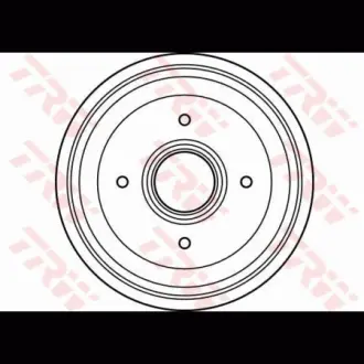 Барабан гальмівний TRW DB4067