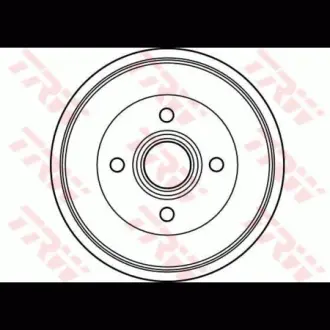 Барабан гальмівний TRW DB4123
