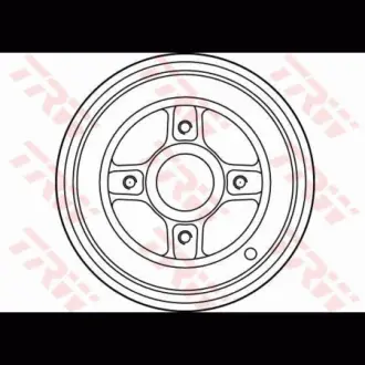 Барабан гальмівний TRW DB4212