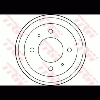 Барабан тормозной TRW DB4267