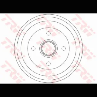 Барабан гальмівний TRW DB4308MR