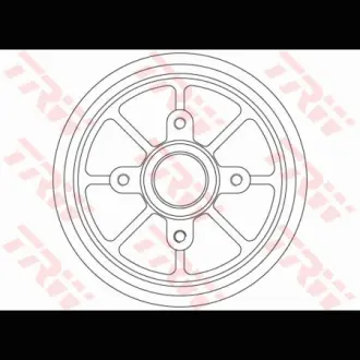 Барабан гальмівний TRW DB4310MR