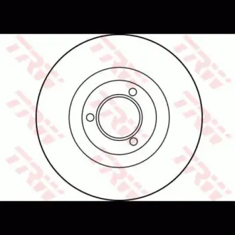 Диск гальмівний TRW DF1001