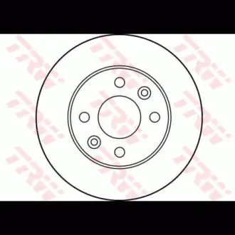 Диск тормозной TRW DF1010
