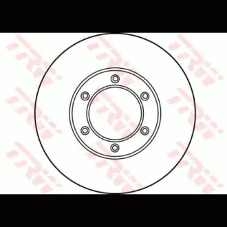 Диск гальмівний TRW DF1012