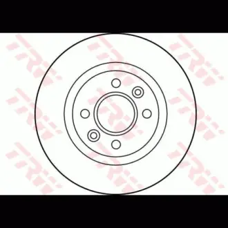 Диск гальмівний TRW DF1017