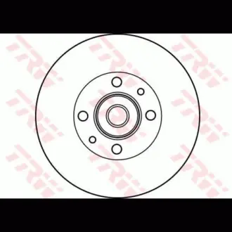 Диск гальмівний TRW DF1019
