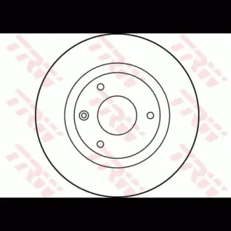 Диск гальмівний TRW DF1025