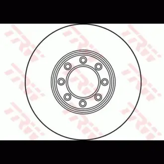 Диск гальмівний TRW DF1104