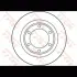 Диск тормозной TRW DF1107 (фото 1)