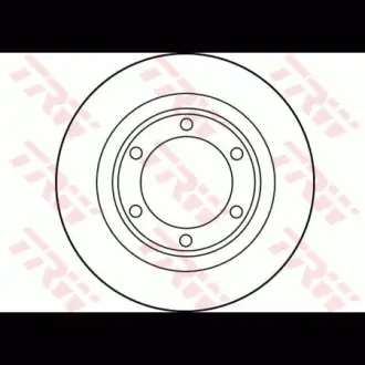 Диск тормозной TRW DF1107