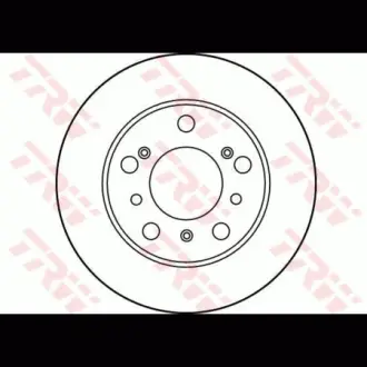 Диск гальмівний TRW DF1114
