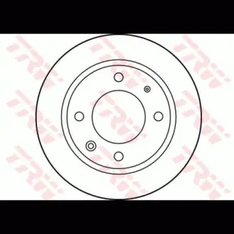 Диск гальмівний TRW DF1117