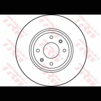 Диск гальмівний TRW DF1123