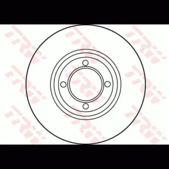 Диск гальмівний TRW DF1203