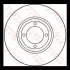 Диск гальмівний TRW DF1210 (фото 2)