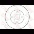 Диск тормозной TRW DF1409 (фото 1)