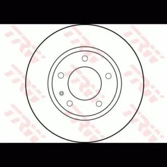 Диск гальмівний TRW DF1565