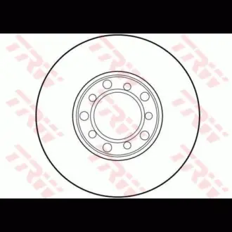 Диск гальмівний TRW DF1571