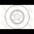 Диск тормозной TRW DF1594 (фото 1)