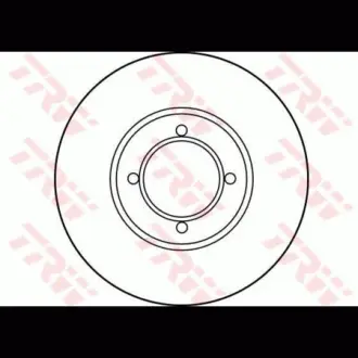 Диск гальмівний TRW DF1601