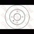Диск тормозной TRW DF1650 (фото 1)