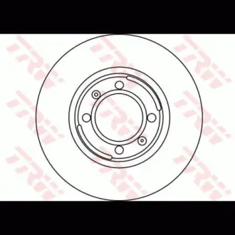 Диск гальмівний TRW DF1708