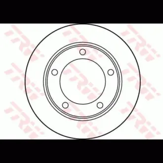 Диск гальмівний TRW DF1725