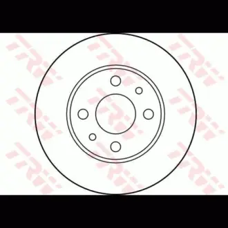 Диск гальмівний TRW DF1791