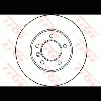 Диск гальмівний TRW DF1804