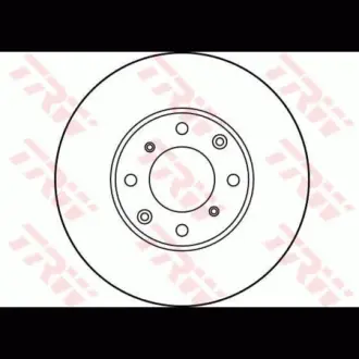 Диск гальмівний TRW DF1807