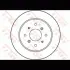Диск тормозной TRW DF1814 (фото 1)